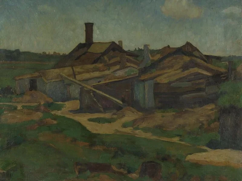 1877-Dezső Rózsaffy - Accampamento di zingari